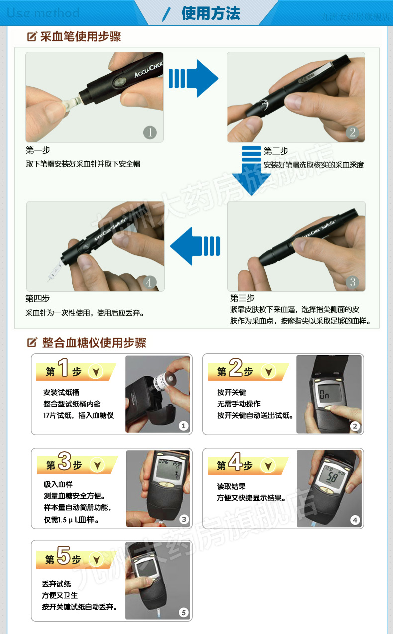 罗康全整合型血糖仪